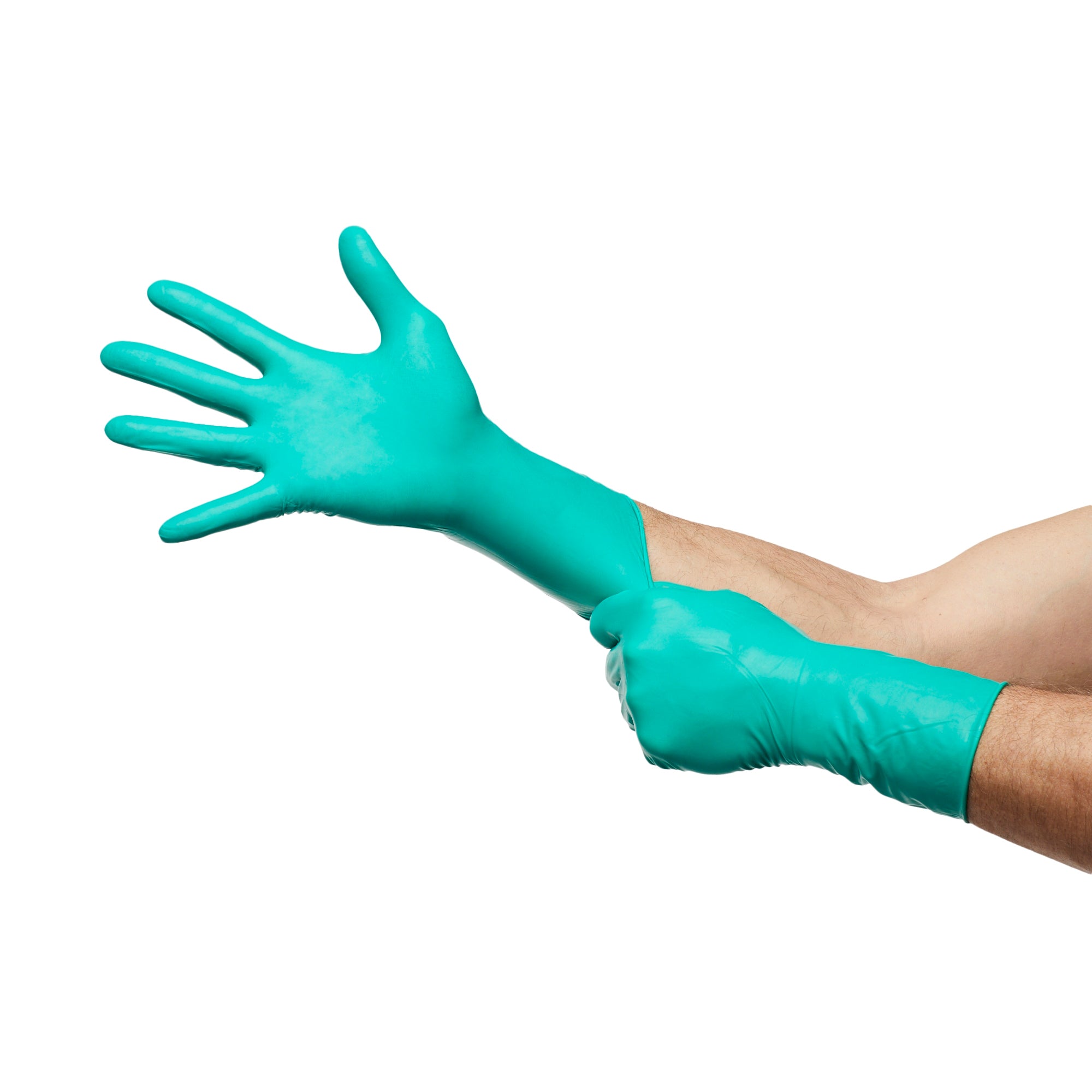 Surgical Glove McKesson Perry Performance Plus Size 7 Sterile Polychloroprene Standard Cuff Length Smooth Dark Green Chemo Tested | 4Box/Case