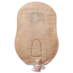 Urostomy Pouch Premier One-Piece System 9 Inch Length Convex, Pre-Cut 1-1/8 Inch Stoma Drainable | 5/Box