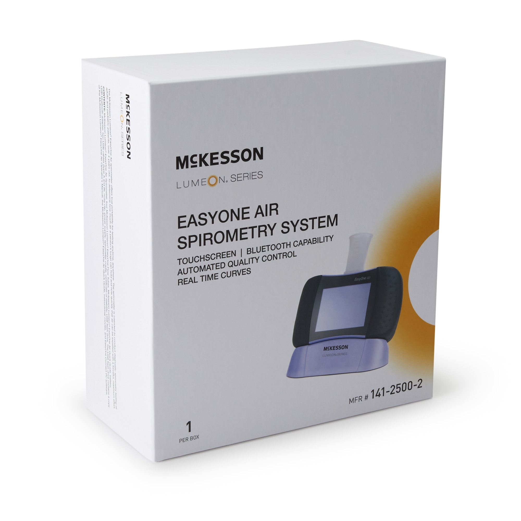Spirometer System McKesson LUMEON EasyOne Air Touch Screen Display Disposable Mouthpiece, Packaging Type - Each