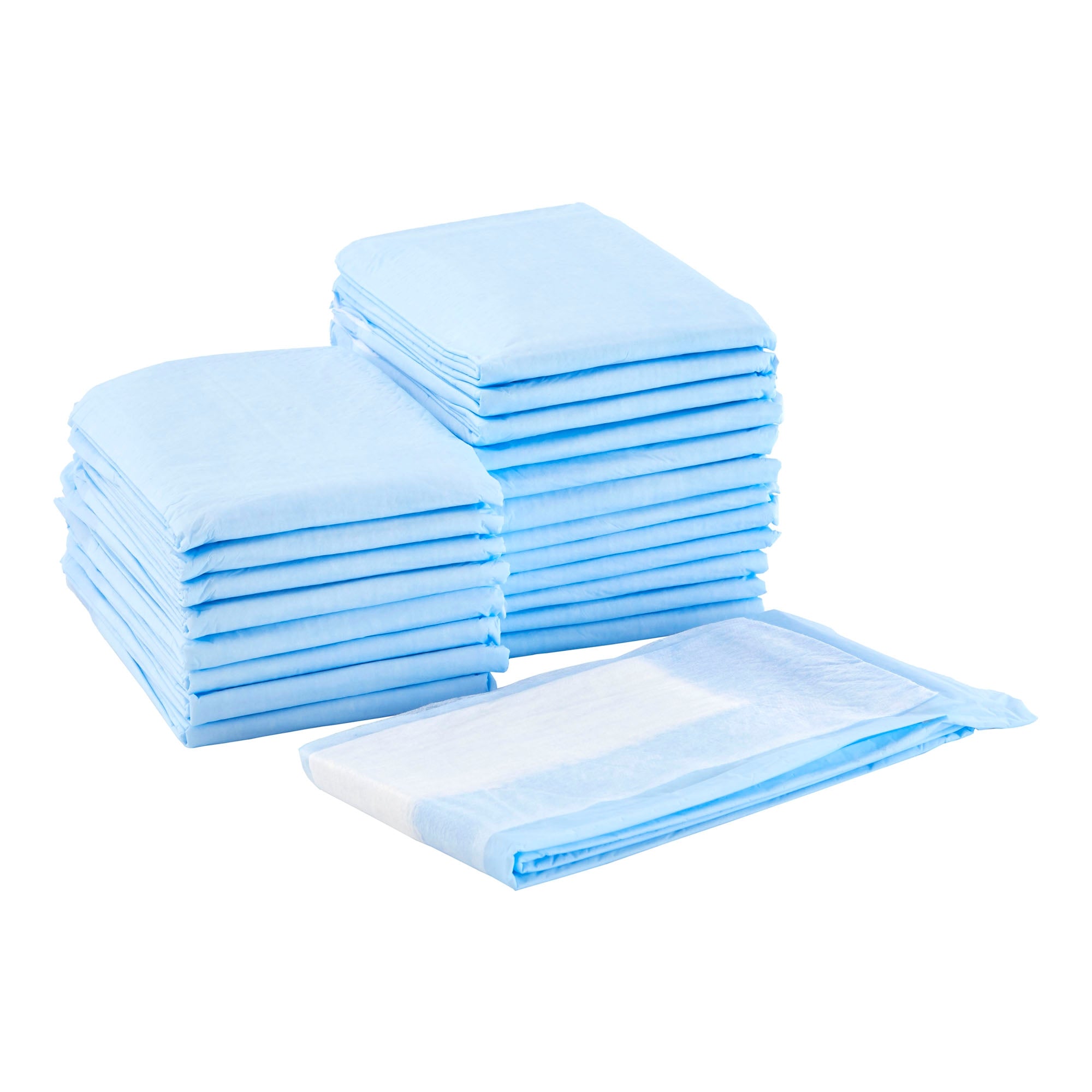 Disposable Underpad McKesson Classic 23 X 36 Inch Fluff Mat Light Absorbency | 15/BG10BG/Case
