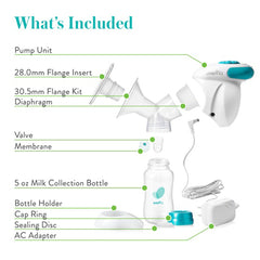 single electric breast pump evenflo advanced packaging type case