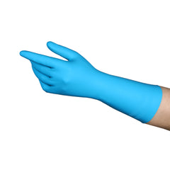 Utility Glove Medium Latex / Nitrile Blue 13 Inch Straight Cuff NonSterile, Packaging Type- Case