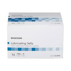 Lubricating Jelly McKesson 3 Gram Individual Packet Sterile