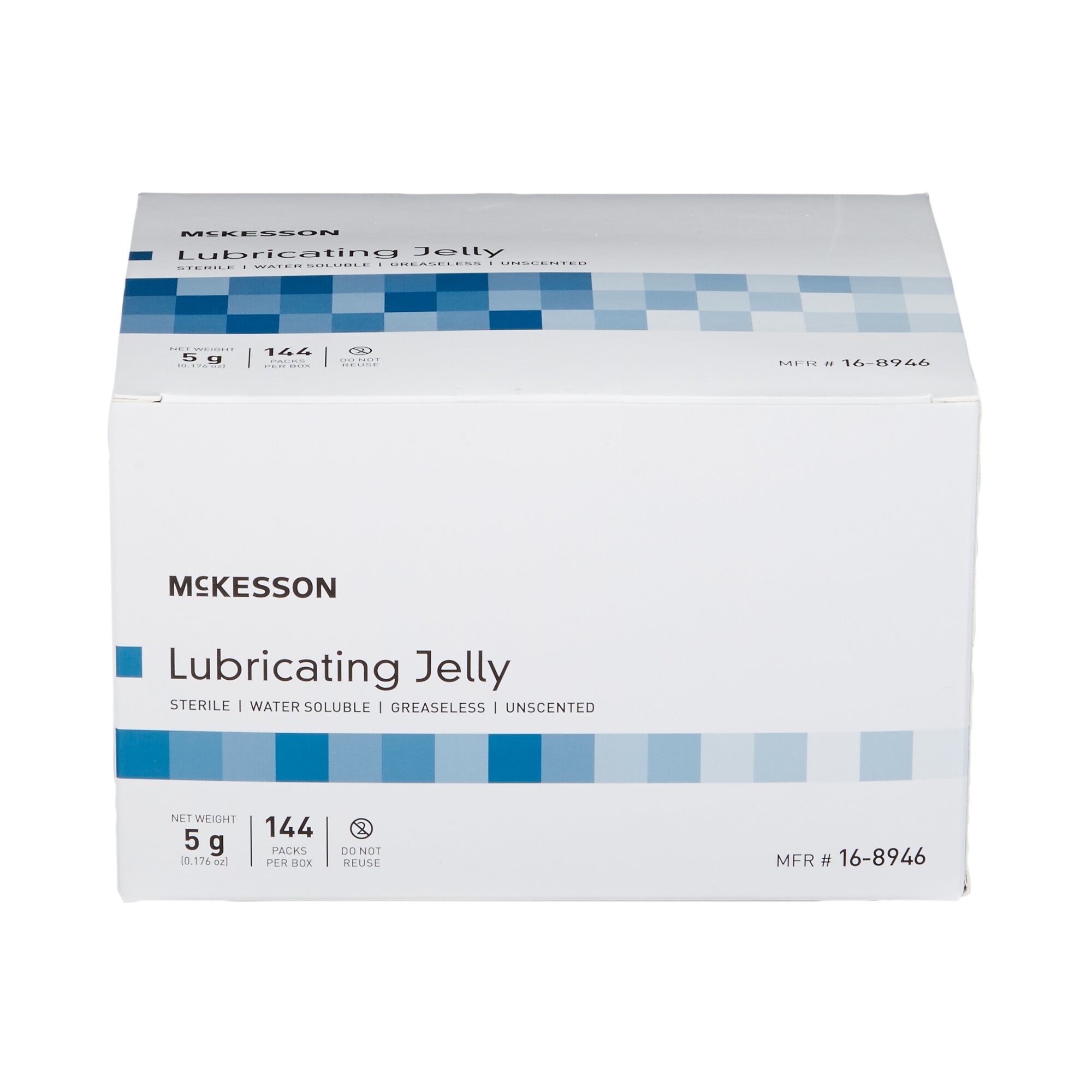 Lubricating Jelly McKesson 3 Gram Individual Packet Sterile