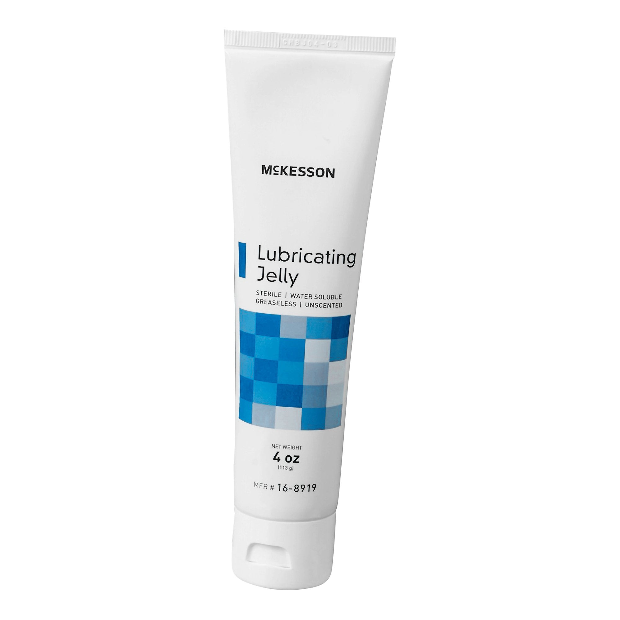 Gelatina lubricante McKesson, tubo estéril de 4 oz.