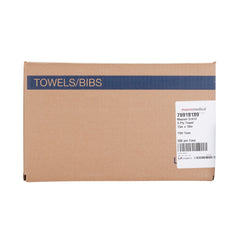 Procedure Towel McKesson 13 W X 18 L Inch White / Blue Cartoon Toes NonSterile, Packaging Type- Case