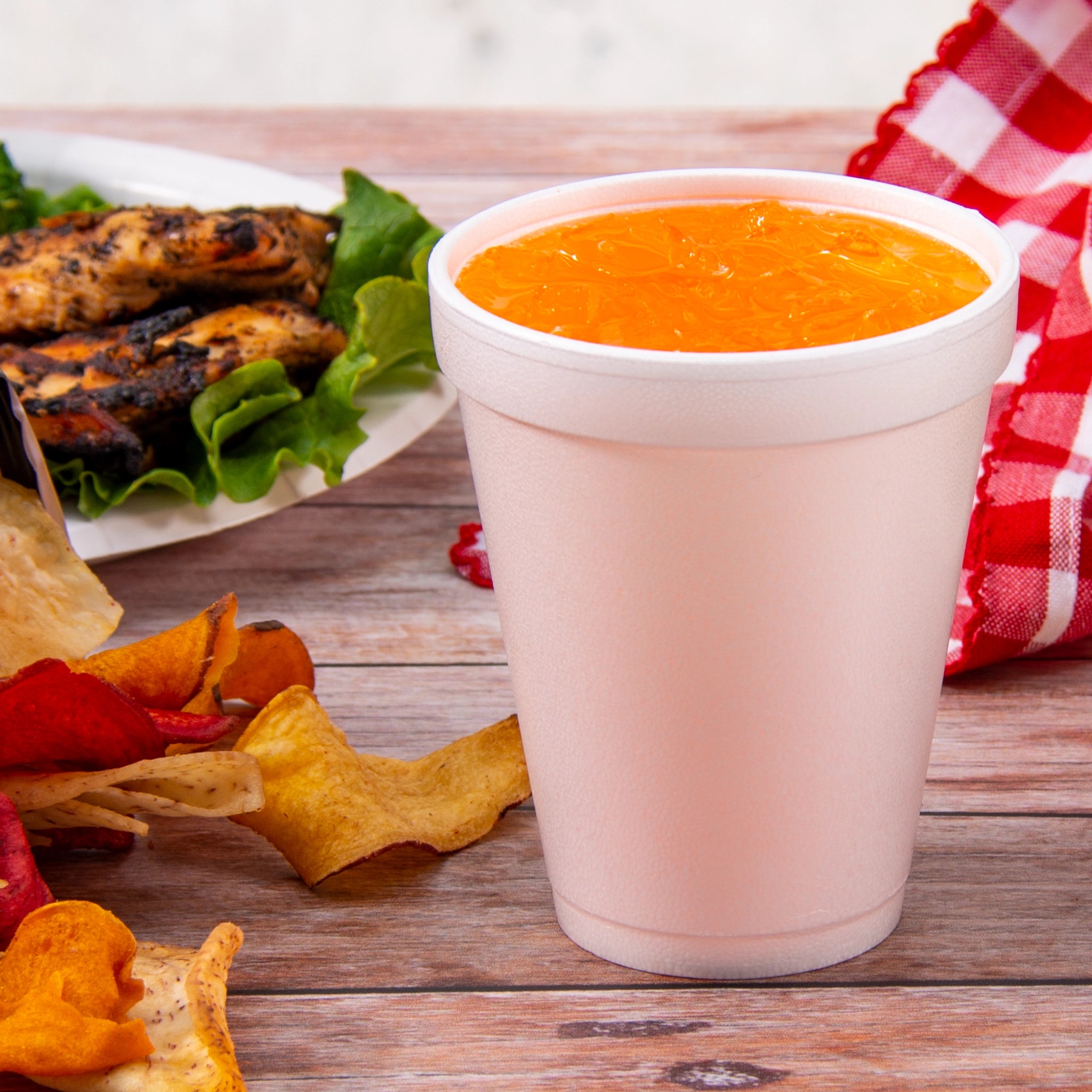 insulated drinking cup dart 10 oz white styrofoam disposable packaging type case