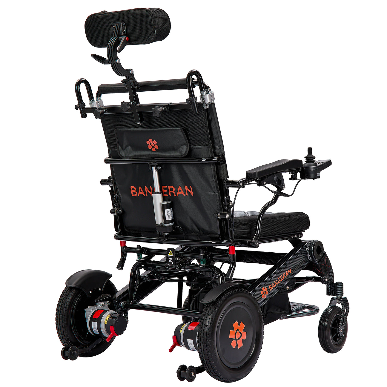 Mammoth EX Auto Recline - Reclining Bariatric Power Wheelchair with 400 lbs Weight Capacity, 22” Extra Wide