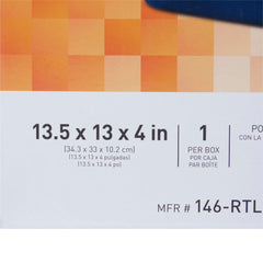 Lumbar Support Cushion McKesson 13-2/5 W X 13 L X 4 D Inch Foam, Packaging Type- Each