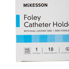 Leg Strap McKesson 2 X 24 Inch Length, Dual-Locking Tabs, Stretch Material, Hook and Loop Closure, Nonsterile, Packaging Type- Case