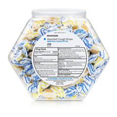 Cold and Cough Relief McKesson Brand 8.6 mg Strength Lozenge 250 per Jar, Packaging Type- Case