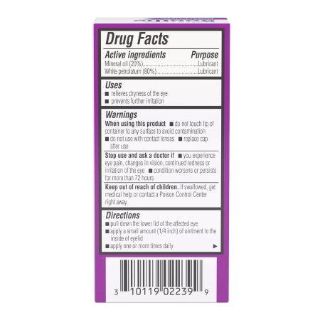Eye Lubricant Soothe 3.5 Gram Eye Ointment,Packaging Type- Each