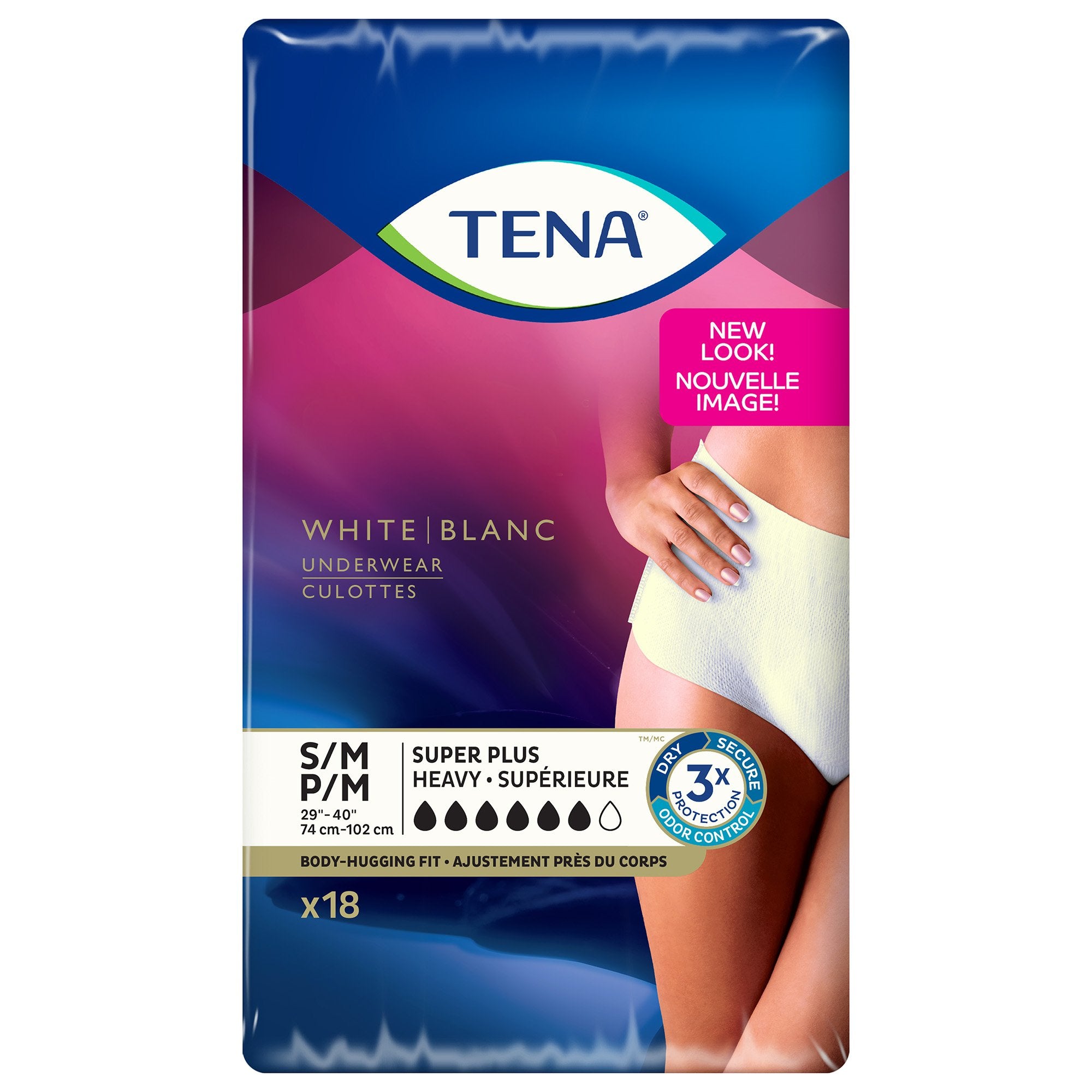 female adult absorbent underwear tena women super plus pull on with tear away seams small medium disposable heavy absorbency packaging type case