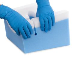 Head Positioner GentleTouch 7 Inch Width Foam Freestanding, Packaging Type- Case