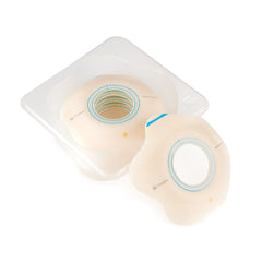 Ostomy Barrier SenSura Mio Convex Flip Precut, Extended Wear Elastic Adhesive 70 mm Flange Yellow Code System 2 Inch Opening | 5/Box