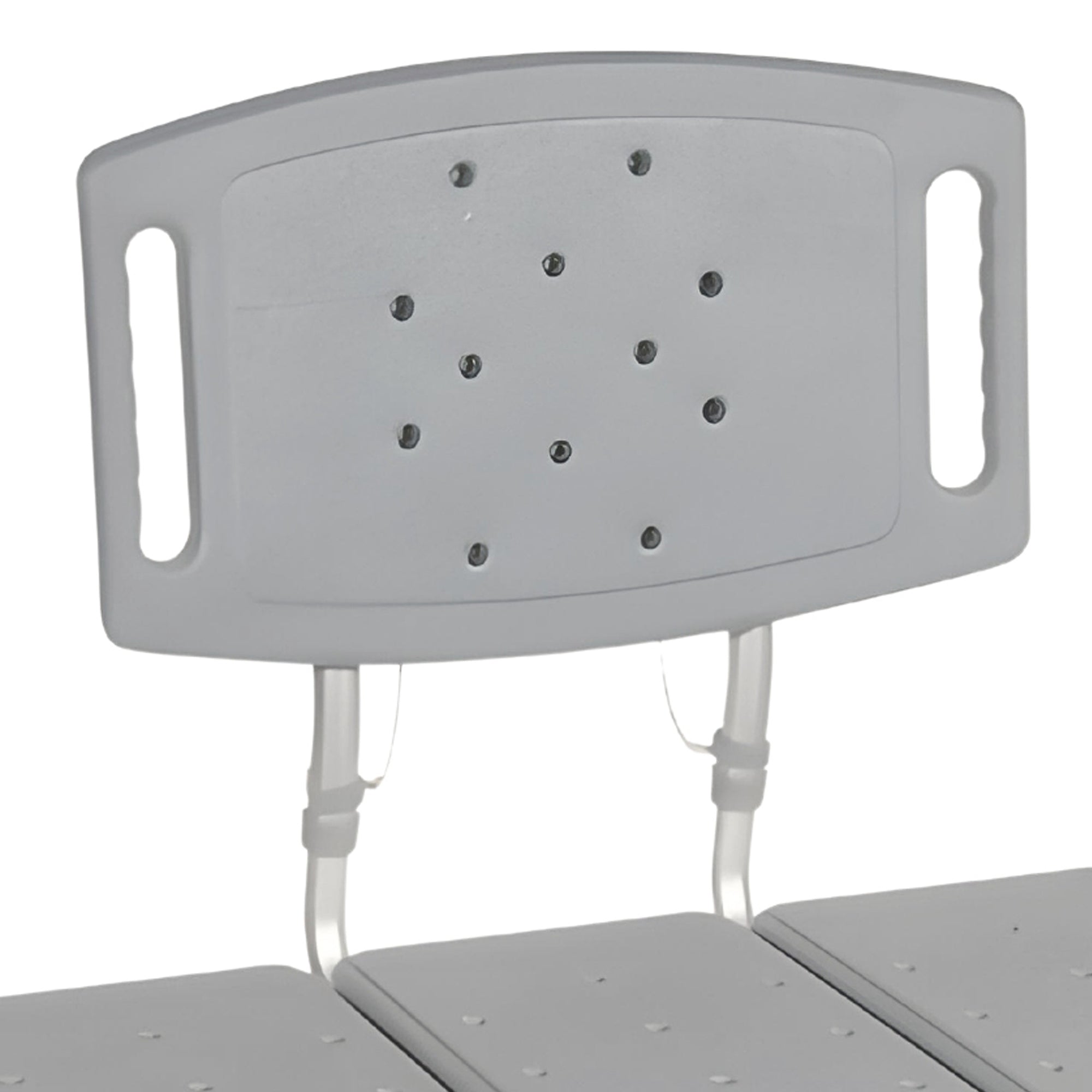 McKesson Knocked Down Bariatric Bath Transfer Bench Arm Rail 18-1/4 to 23-1/4 Inch Seat Height 500 lbs. Weight Capacity