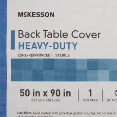 Table Drape McKesson 50 X 90 Inch For Back Table, Packaging Type- Case