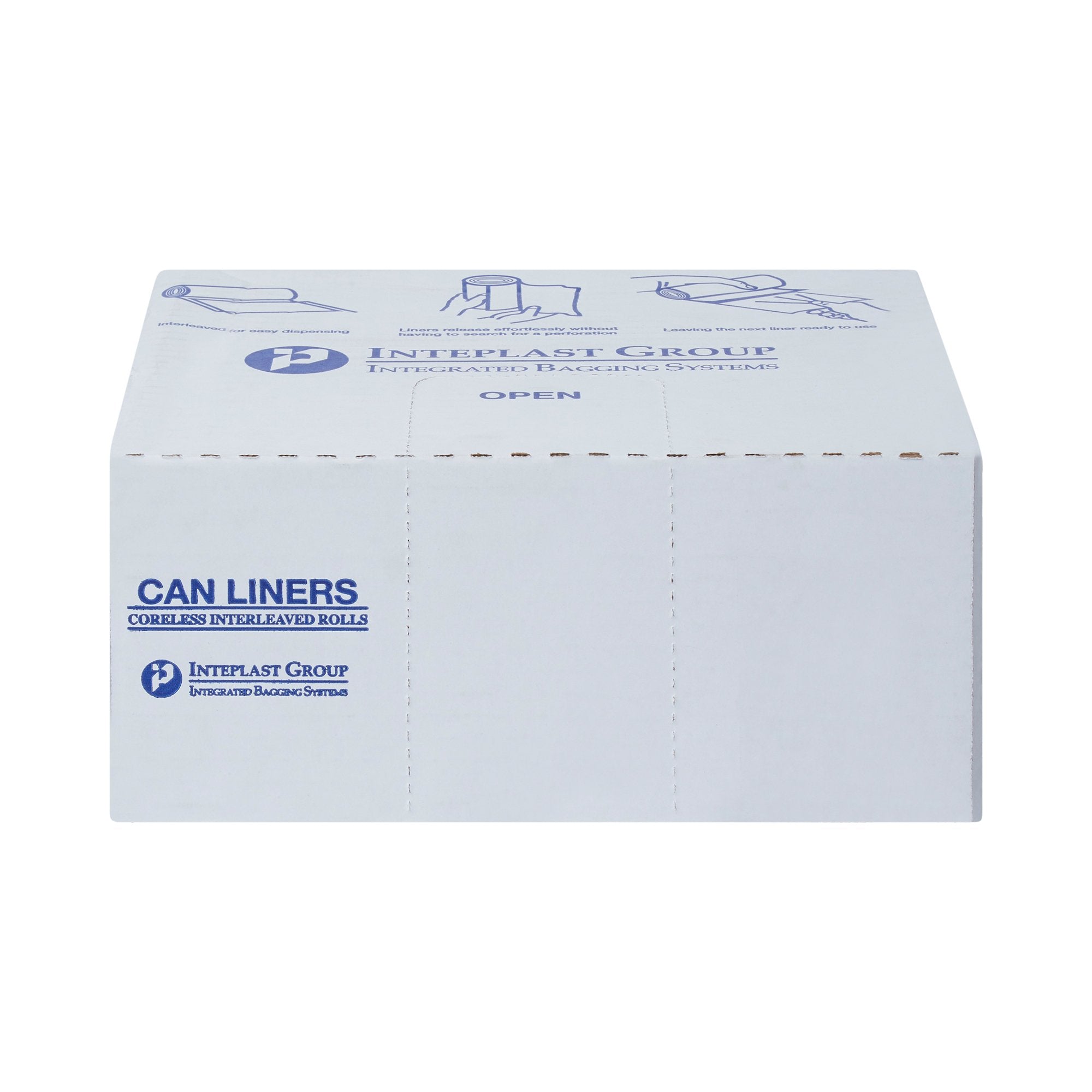 Trash Bag McKesson 30 gal. White LLDPE 0.70 mil 30 X 36 Inch Star Seal Bottom Coreless Roll, Packaging Type- Case