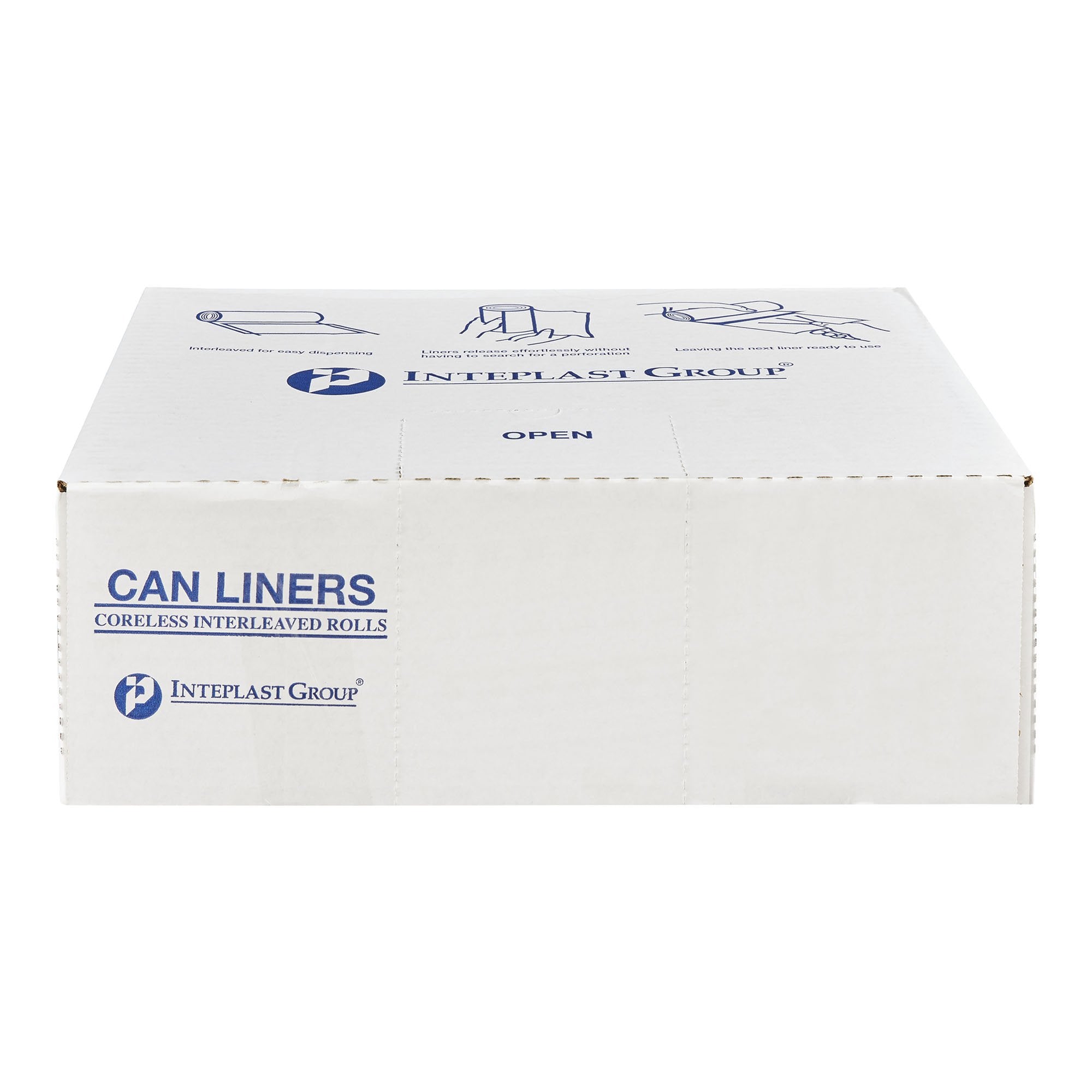 Trash Bag McKesson 16 gal. Clear LLDPE 0.70 mil 24 X 32 Inch Star Seal Bottom Coreless Roll, Packaging Type- Case