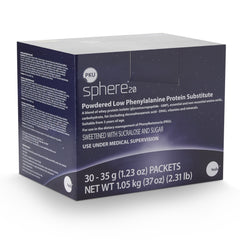 Oral Supplement PKU sphere 20 Vanilla Flavor Powder 35 Gram Individual Packet,Packaging Type- Each