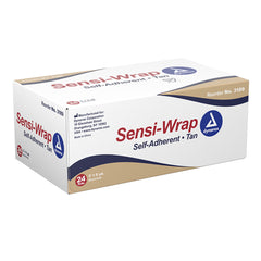 Cohesive Bandage Sensi-Wrap 3 Inch X 5 Yard Self-Adherent Closure Tan NonSterile Standard Compression, Packaging Type- Case