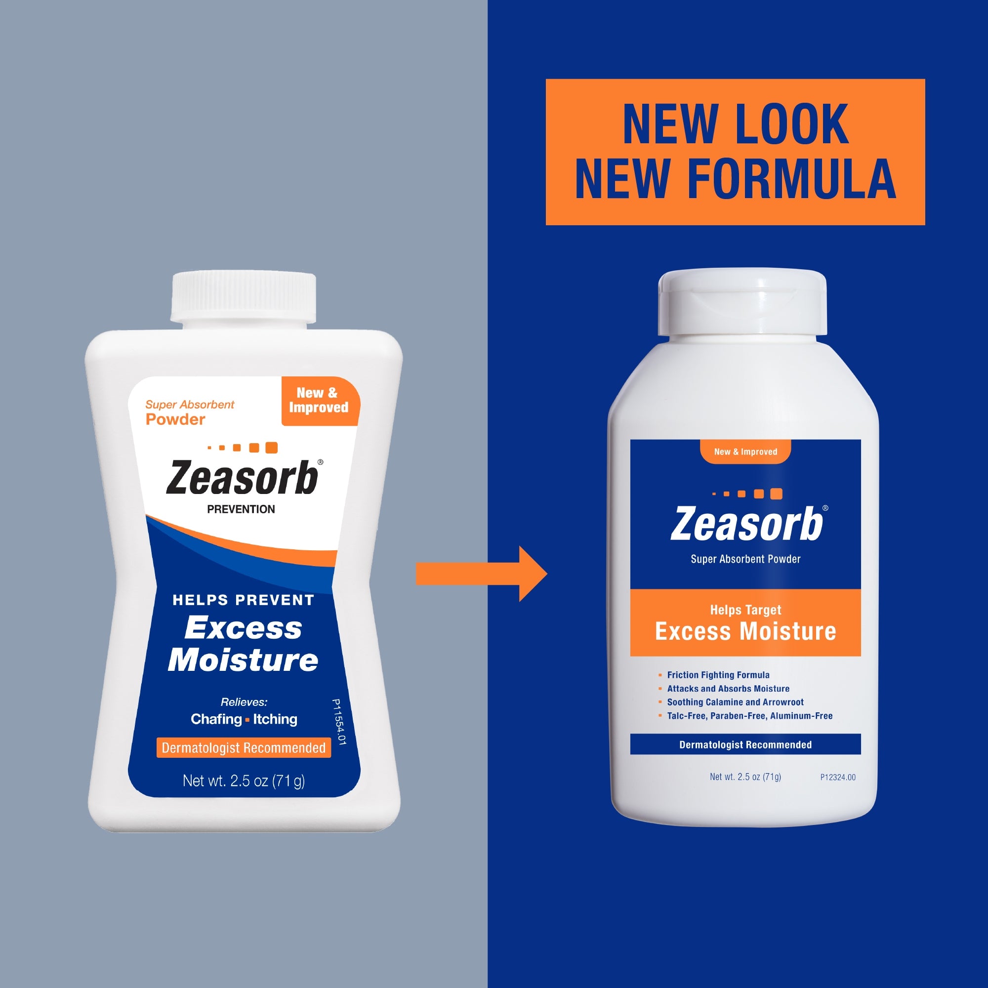 Antifungal Zeasorb Prevention Powder Powder 2.5 oz. Shaker Bottle,Packaging Type- Each