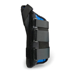 Wrist Brace with Abducted Thumb McKesson Aluminum / Foam / Spandex / Plastic Right Hand Black X-Small, Packaging Type- Each
