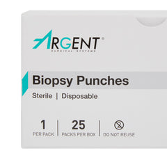 Biopsy Punch McKesson Argent Dermal 2 mm, Packaging Type- Case