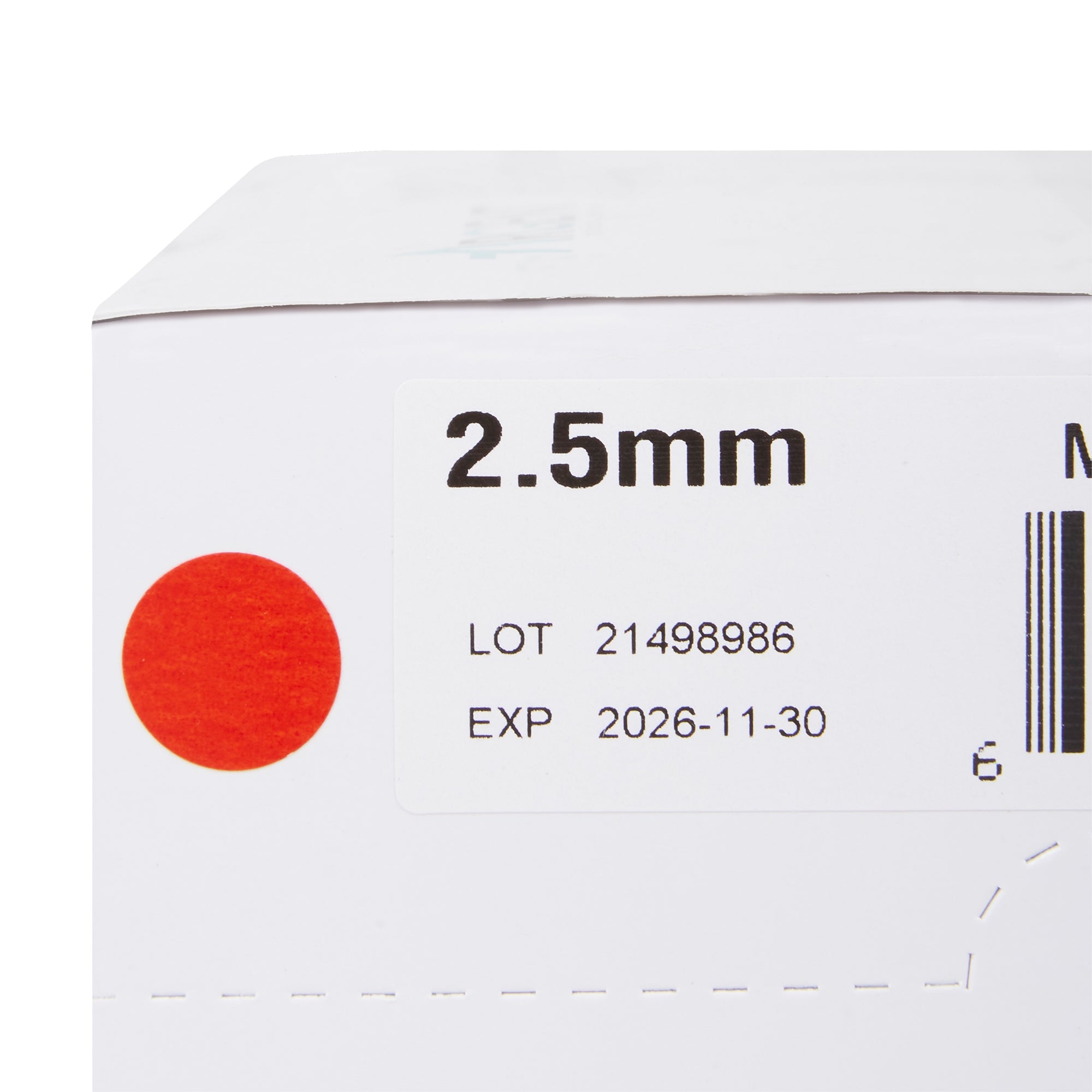 Biopsy Punch McKesson Argent Dermal 2.5 mm, Packaging Type- Box