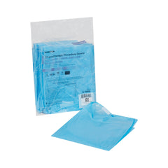 Chemotherapy Procedure Gown McKesson Large Blue NonSterile AAMI Level 2 / ASTM D6978 Disposable, Packaging Type- Case