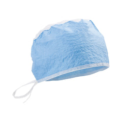 Surgeon Cap McKesson One Size Fits Most Blue Tie Closure, Packaging Type- Box