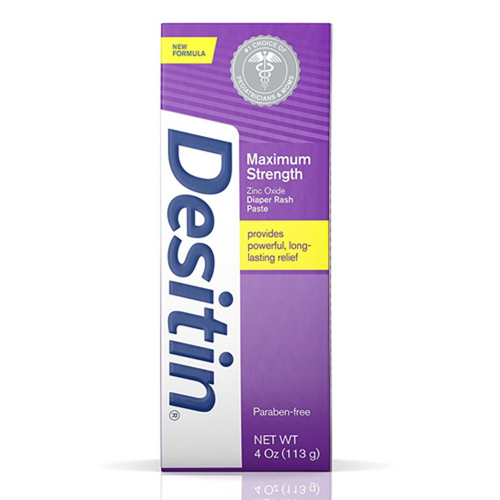 Diaper Rash Treatment Desitin Maximum Strength 4 oz. Tube Scented Paste,Packaging Type- Each