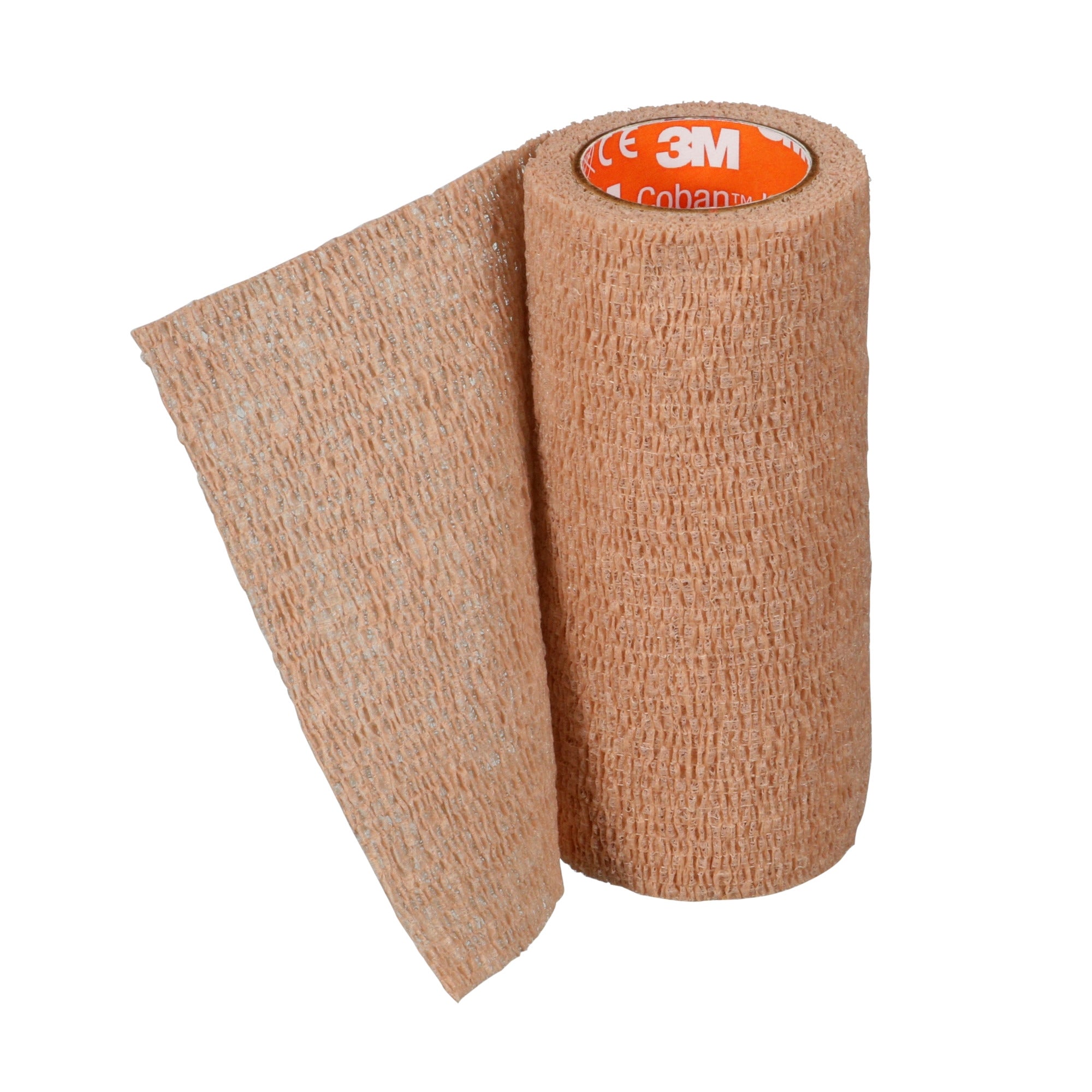 Cohesive Bandage 3M Coban NL 4 Inch X 2 Yard Self-Adherent Closure Tan NonSterile Standard Compression, Packaging Type- Case
