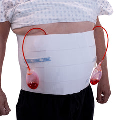 Abdominal Binder Dale Hook and Loop Closure 46 to 62 Inch Waist Circumference 12 Inch Height Adult, Packaging Type- Box