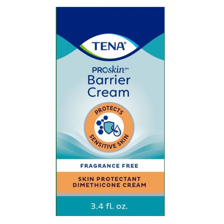 Skin Protectant Tena Proskin Barrier Cream 3.4 oz. Tube Unscented Cream,Packaging Type- Each