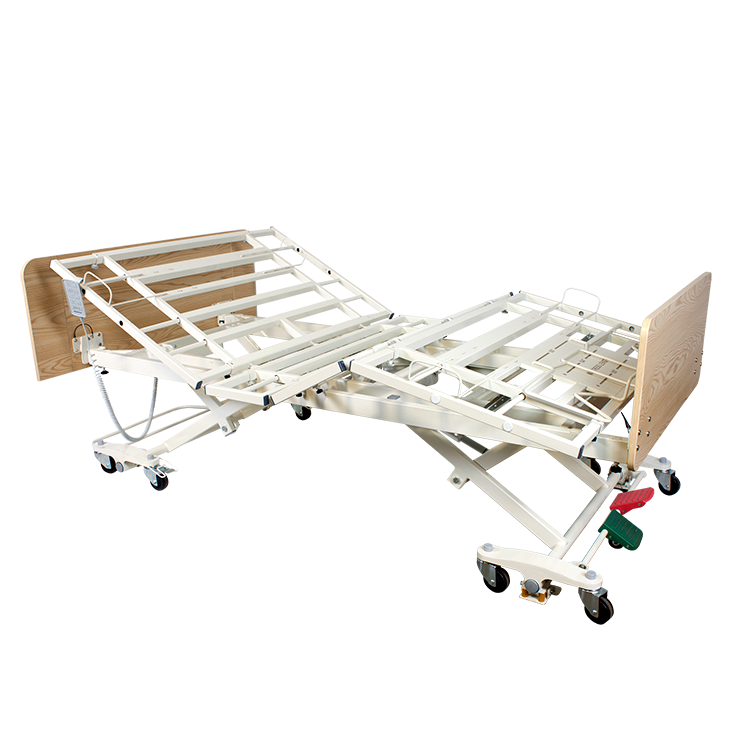 Dynarex DB300 Bariatric LTC 5 Function Low Bed