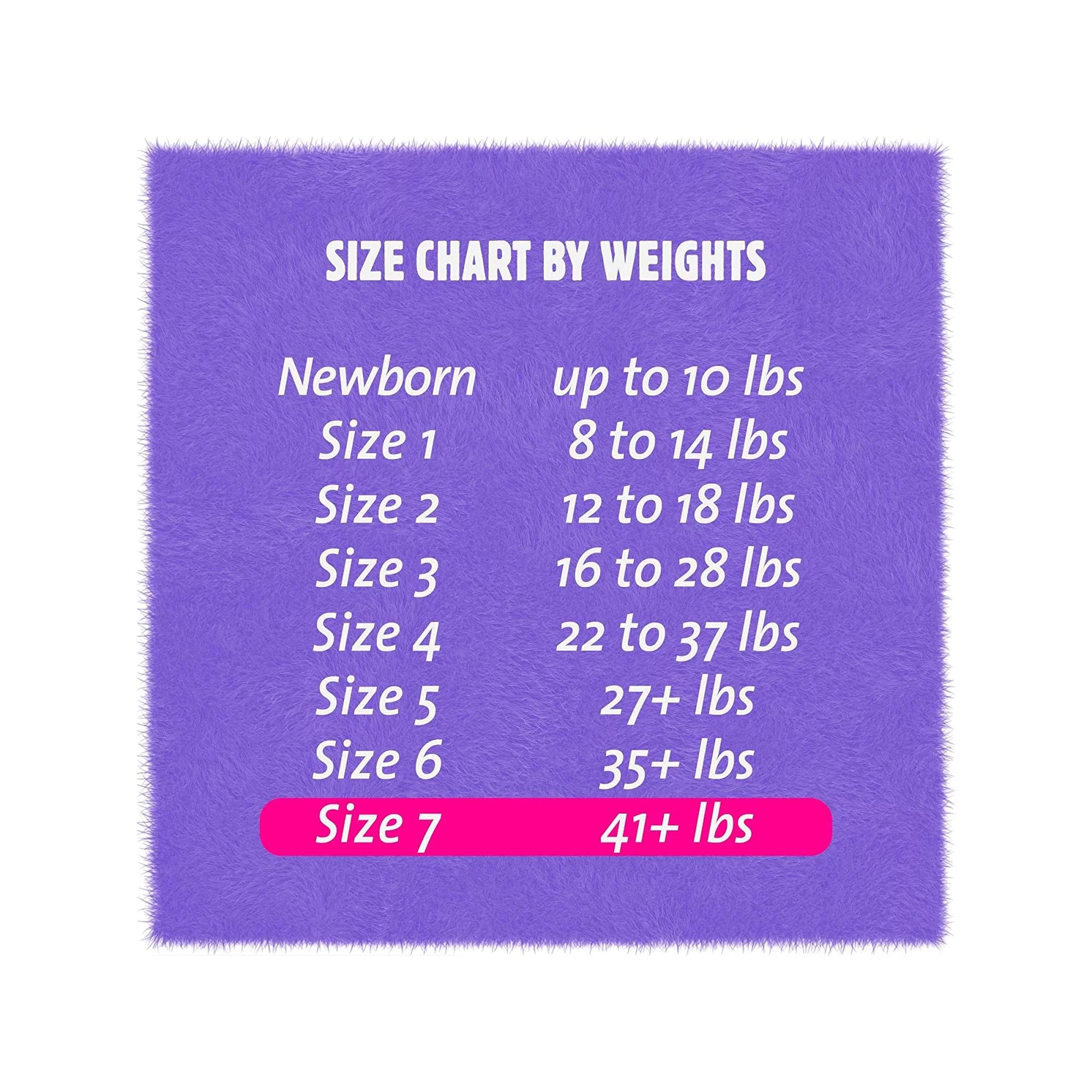 unisex baby diaper cuties complete care size 7 disposable heavy absorbency packaging type case