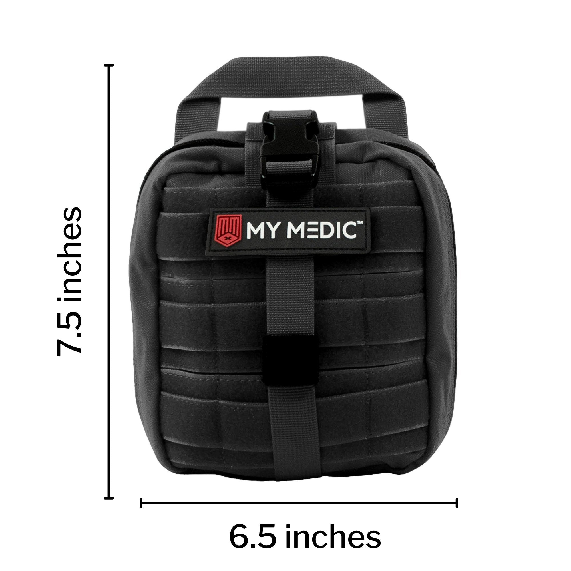 First Aid Kit My Medic MYFAK Pro Black Nylon Bag,Packaging Type- Each