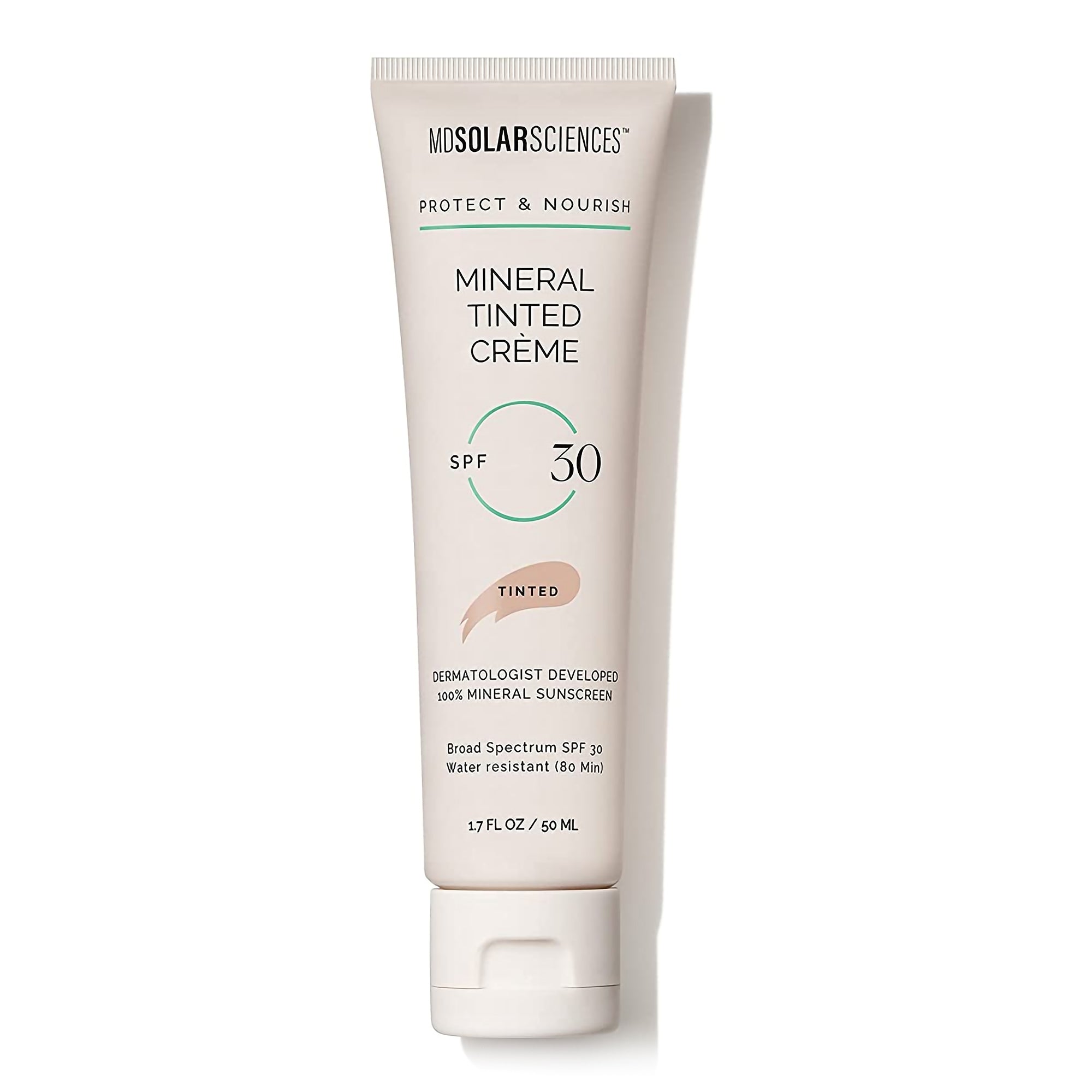Sunscreen MDSolarSciences Mineral Tinted Crème SPF 30 Cream 1.7 oz. Tube, Packaging Type- Each