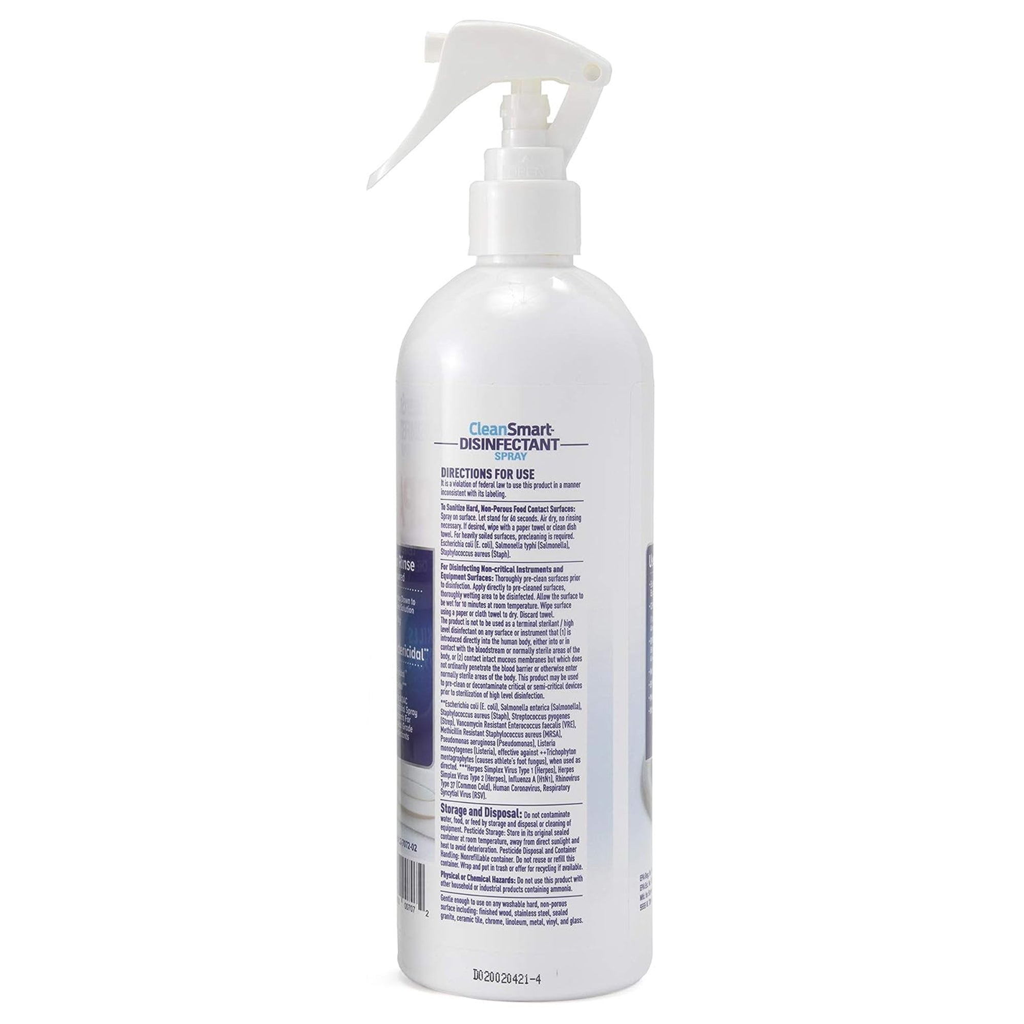 CPAP Disinfectant Spray CleanSmart 16 oz., Pump Bottle,Packaging Type- Each