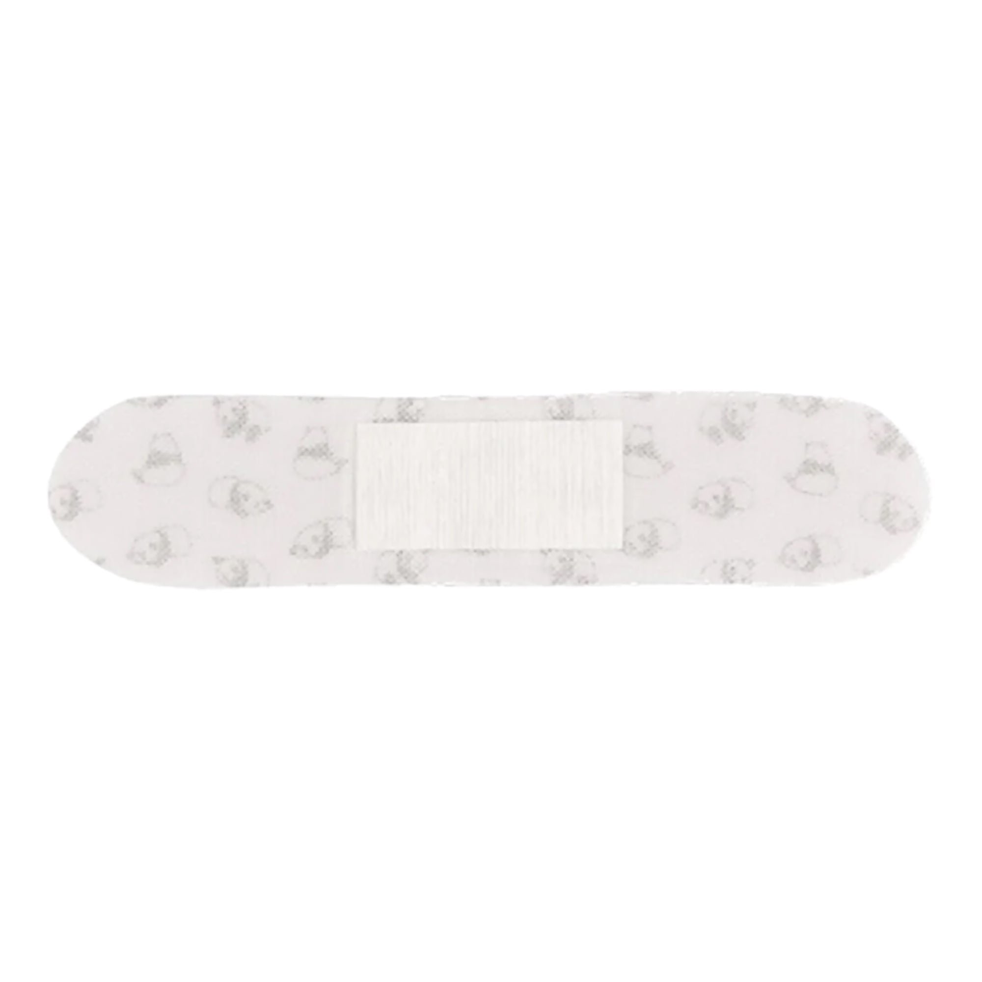 Adhesive Strip Patch Kids 3/4 X 3 Inch Bamboo / Coconut Oil Rectangle Kid Design (Panda) Sterile, Packaging Type- Case