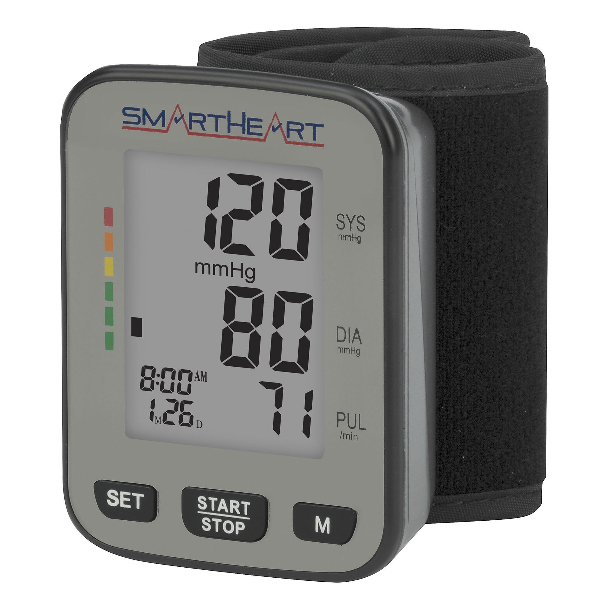 Home Automatic Digital Blood Pressure Monitor Smartheart Adult Cuff Nylon Cuff 13.5 to 21.5 cm Talking Model