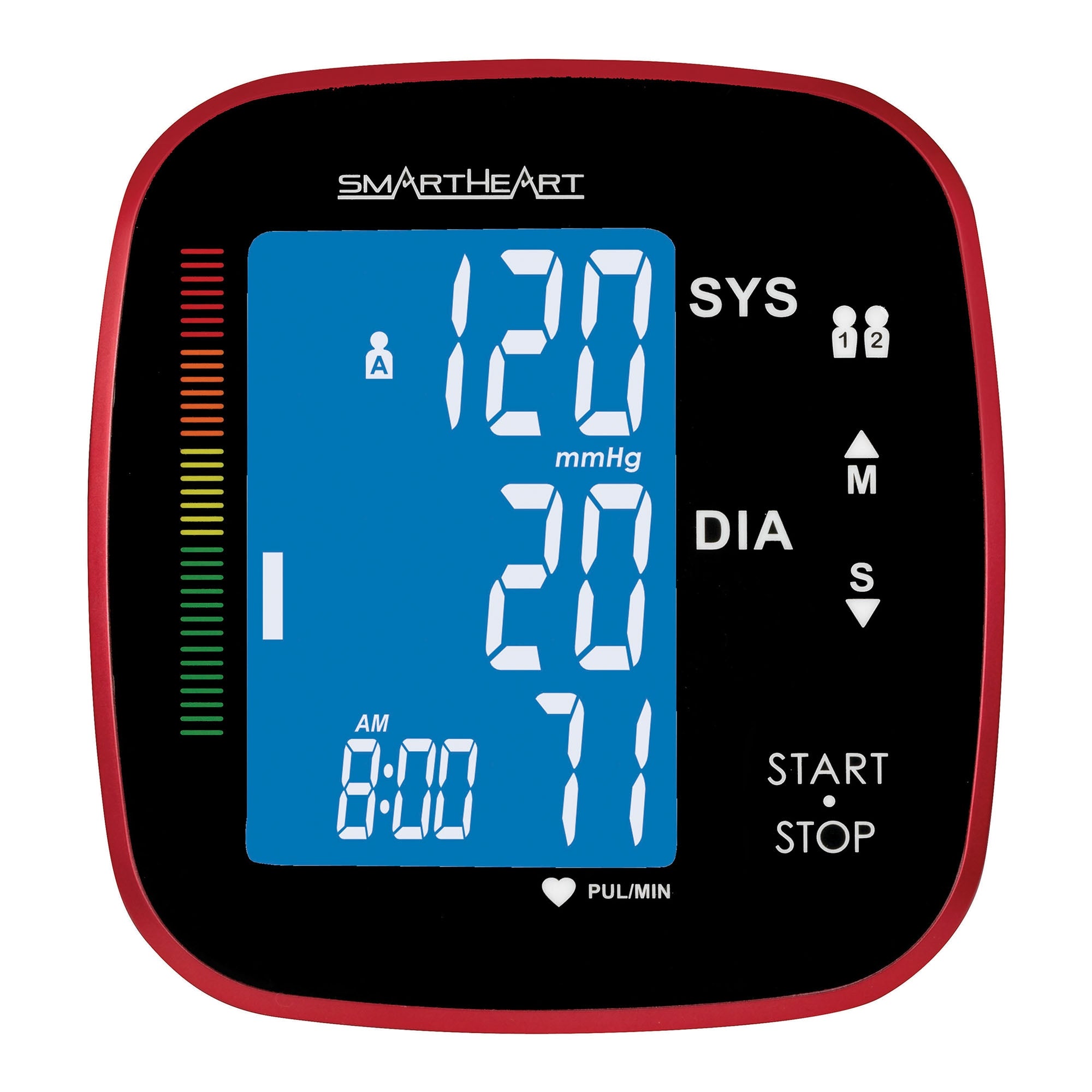 smarthear automatic blood pressure arm monitor smartheart home automatic digital blood pressure monitor mk1226068ea