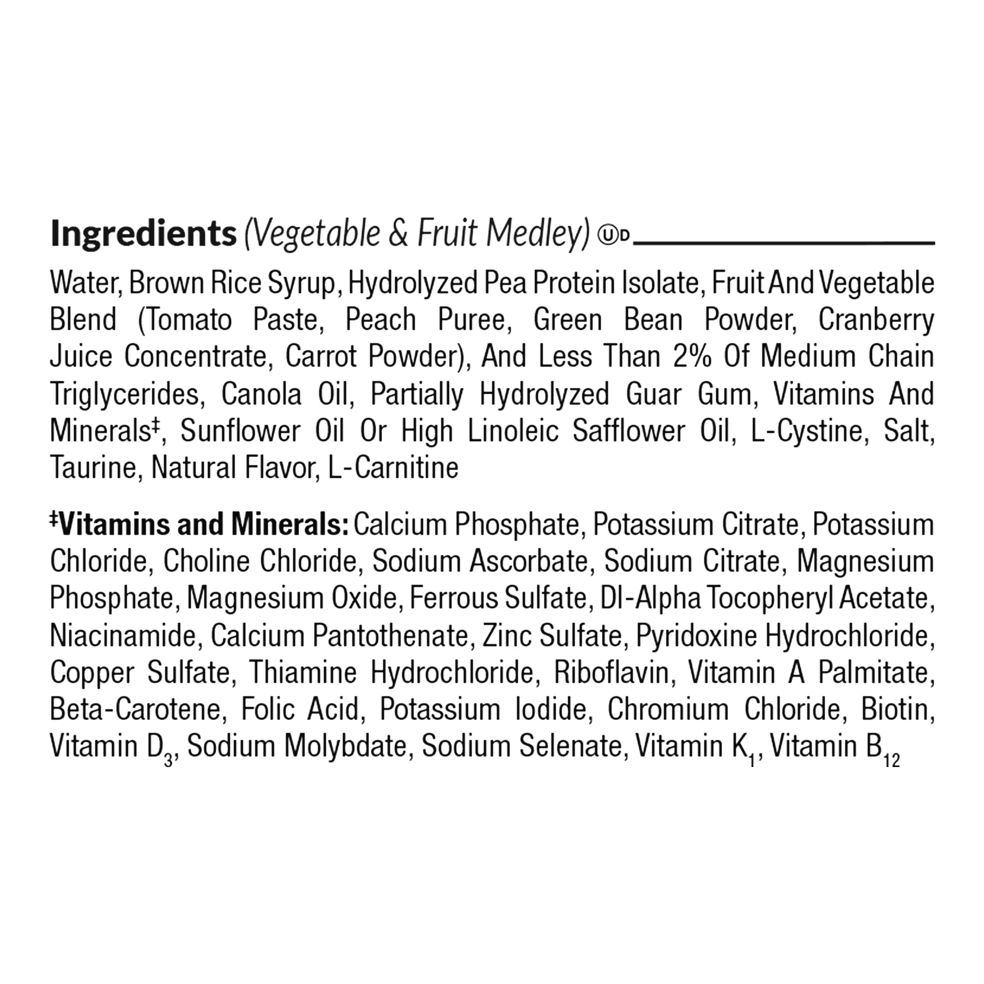 Pediatric Tube Feeding Formula Compleat Pediatric Peptide 1.0 Vegetable / Fruit Medley Flavor 250 mL Reclosable Carton Liquid Plant Based