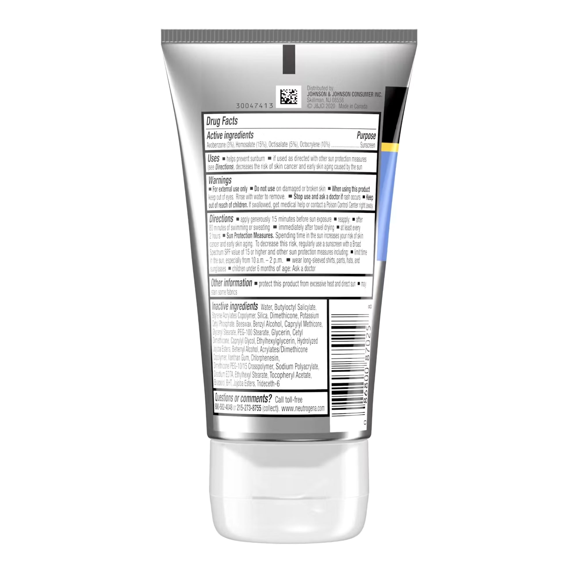 Sunscreen Neutrogena Sport Face SPF 70 Lotion 2.5 oz. Tube,Packaging Type- Each