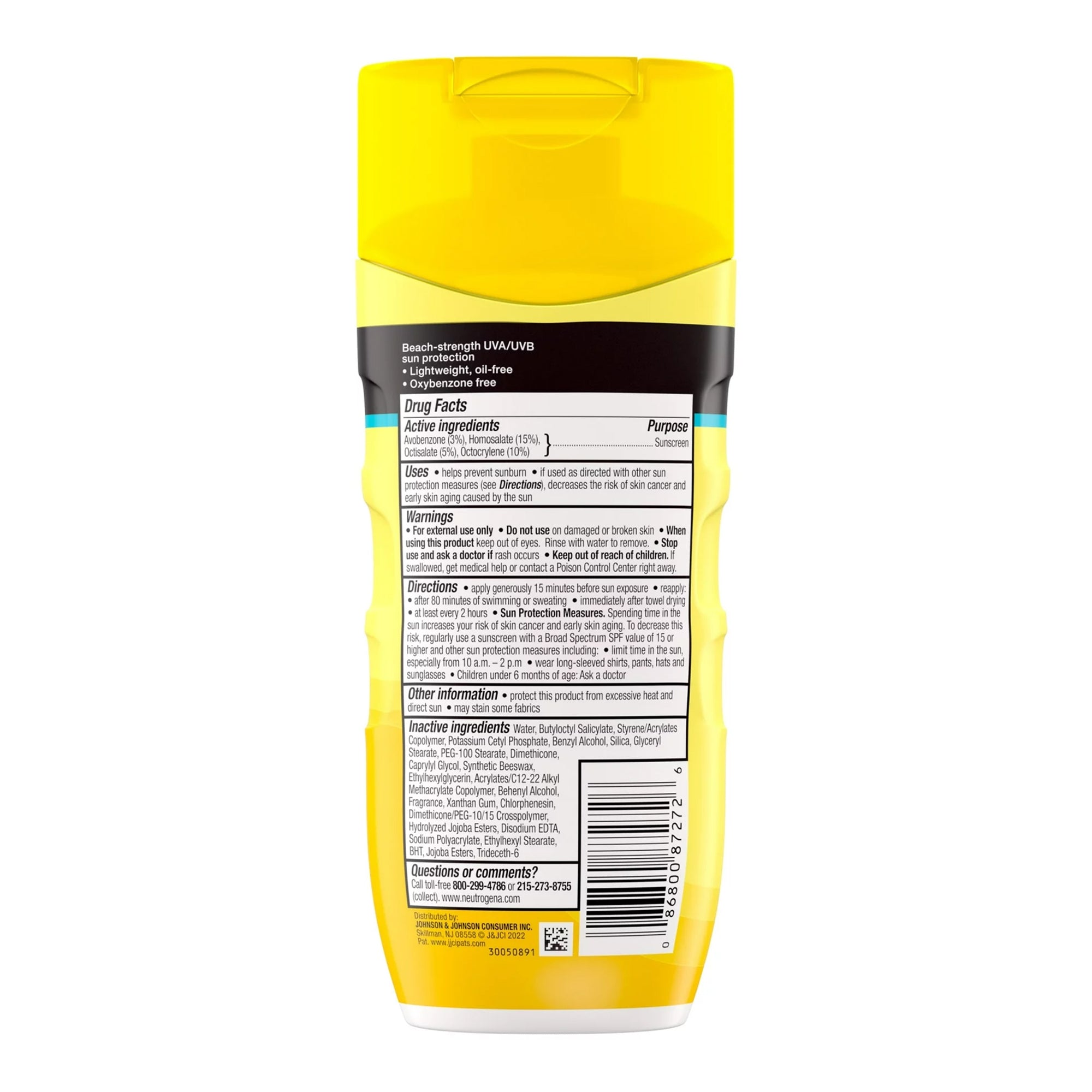 Sunscreen Neutrogena Beach Defense SPF 70 Lotion 6.7 oz. Bottle,Packaging Type- Each