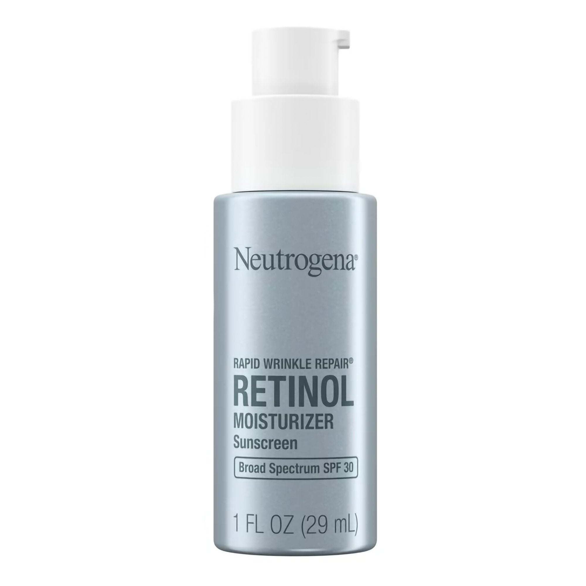 Facial Moisturizer with Sunscreen Neutrogena Rapid Wrinkle Repair 1 oz. Pump Bottle Unscented Lotion,Packaging Type- Each