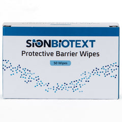 Skin Barrier Wipe SionBiotext Isopropyl Alcohol, Water, SD Ethanol -40, Vinyl Caprolactam/VP/Dimethylaminoethyl Methacrylate Copolymer Individual Packet NonSterile | 50/Box