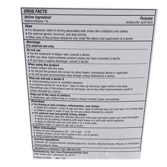 Itch Relief Geri-Care 1% Strength Cream 144 Per Box Individual Packet, Packaging Type- Case