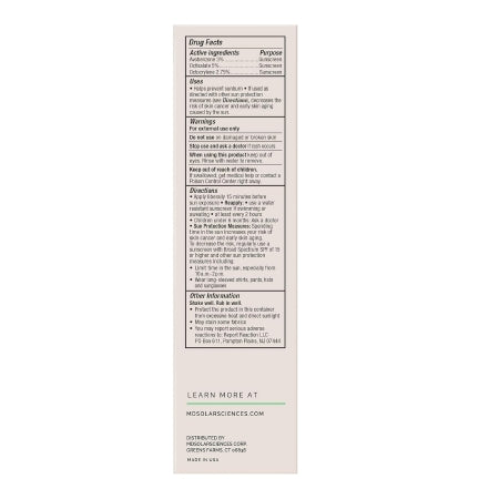 Facial Moisturizer with Sunscreen MDSolarsciences Tint + Tone SPF 50 1.7 oz. Tube Scented Cream,Packaging Type- Each